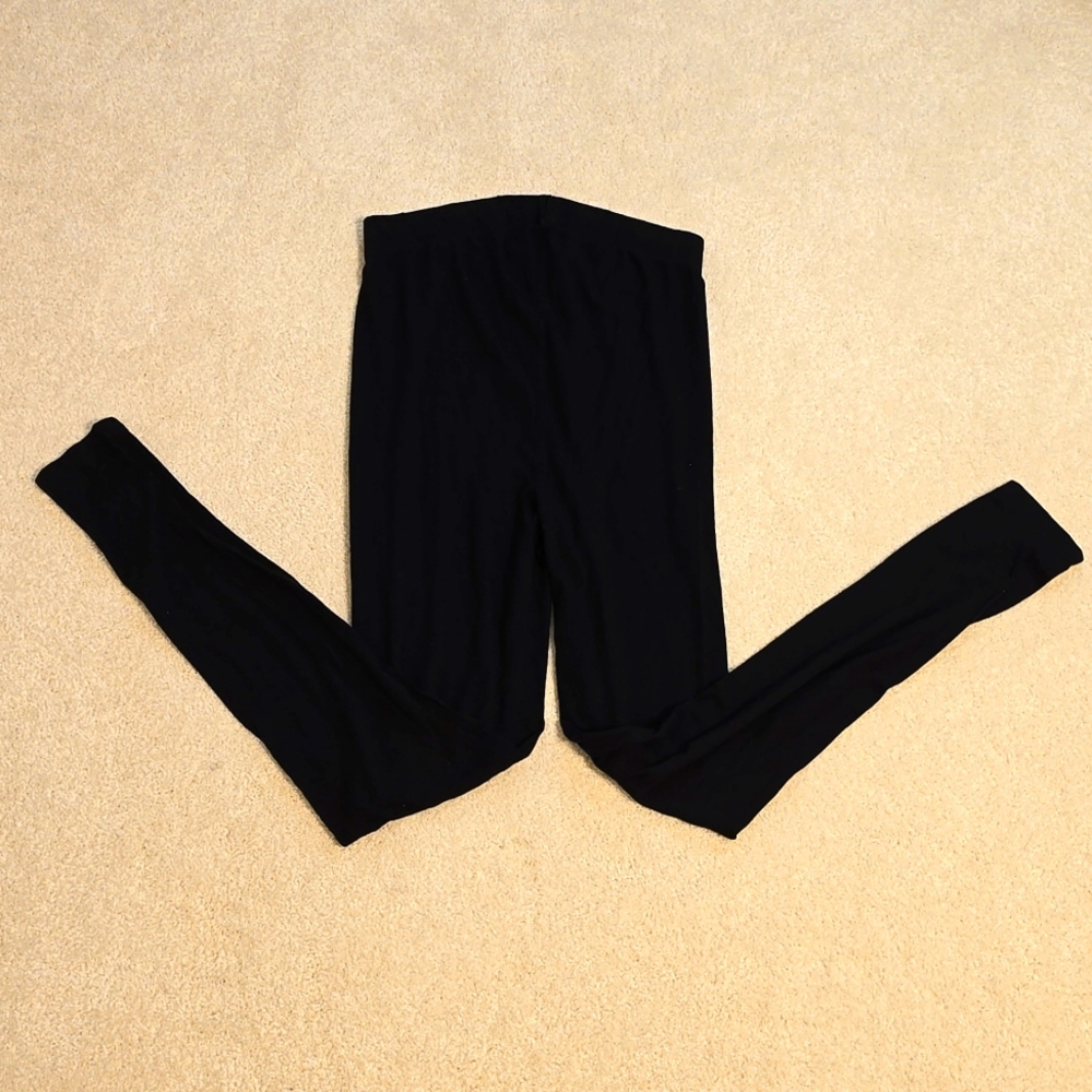2 Gap Maternity Size Small Cotton Blend and Gfast Black Leggings - Picture 2 of 9